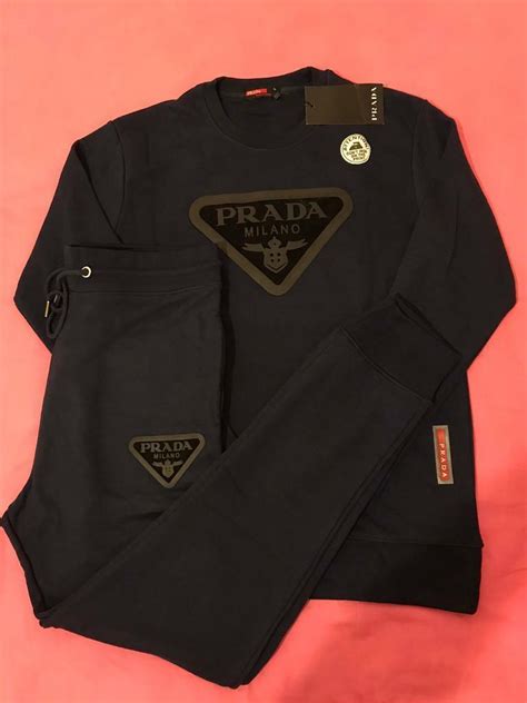 prada jumper men|prada tracksuit men's uk.